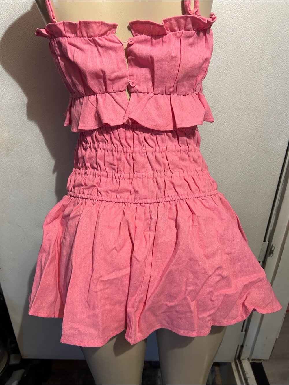 HYFVE Pink Ruffled Crop Top & Drawstring Skort Set - Picture 7 of 11